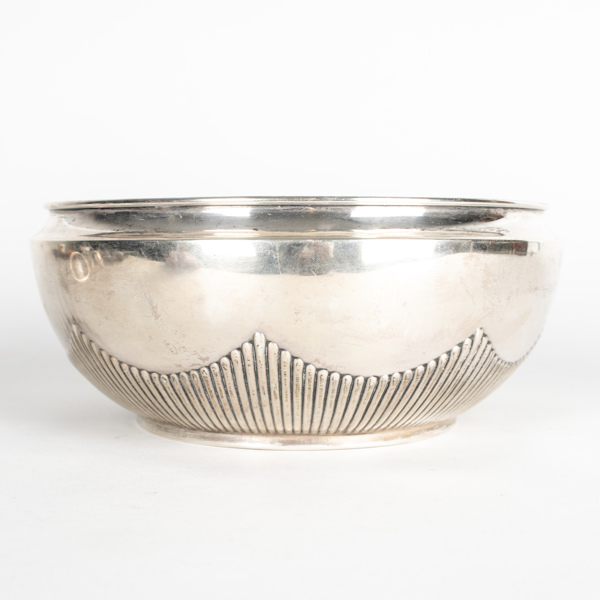 SKÅL, silver, K Andersson, 1915, vikt ca 380 g