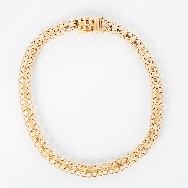 ARMBAND, 18k guld, Stockholm 1964, vikt ca 11 g