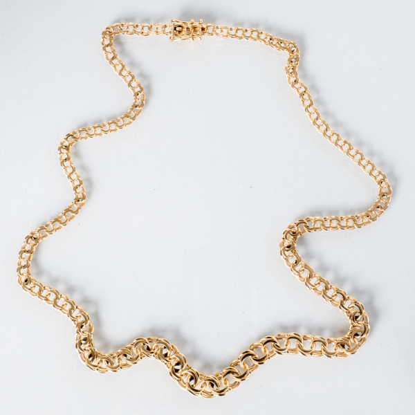 COLLIER, 18k guld, Stockholm 1967, vikt ca 18,9 g