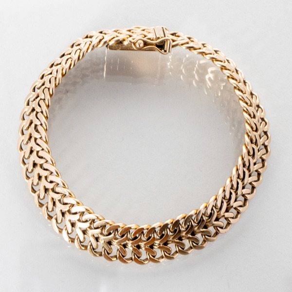 ARMBAND, 18k guld, Stockholm 1964, vikt ca 40 g