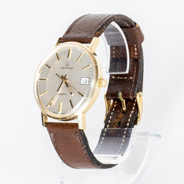 CERTINA, armbandsur, 14k guld