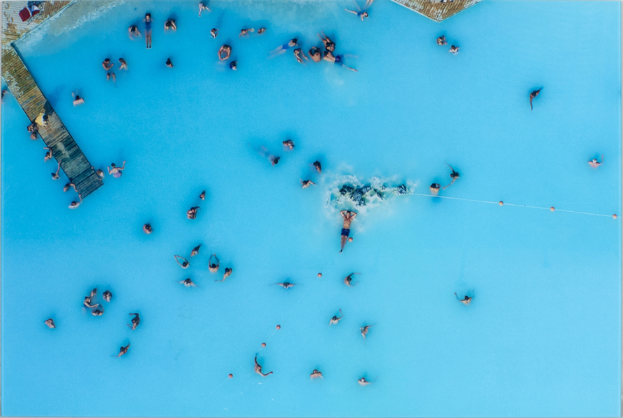 YANN ARTHUS-BERTRAND, "Blue lagoon, Island", fotografi