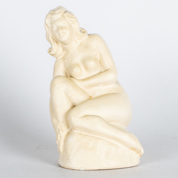 FIGUR, keramik, 1900-tal, monogramsignerad OA