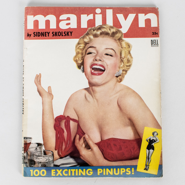 TIDSKRIFT, "Marilyn by Sidney Skolsky", 1954