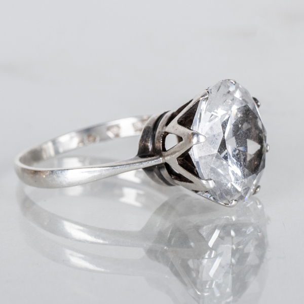 RING, silver, med bergkristall, svenska stämplar RCG, 1960-/70-tal_15079a_8db4d66bc51a57d_lg.jpeg