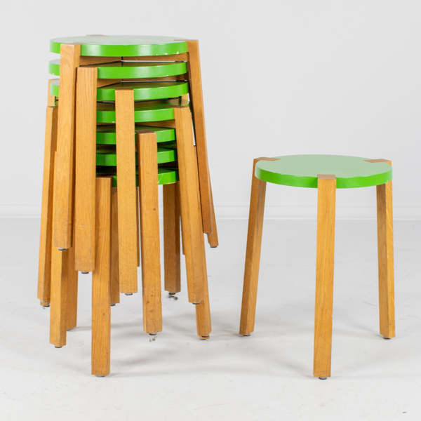 PALLAR, 8 st, "Happy/Stool", Sara Larsson för A2 Design Studio