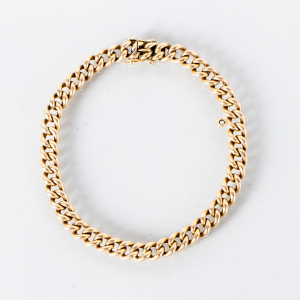 ARMBAND, 18k guld, vikt ca 33 g 