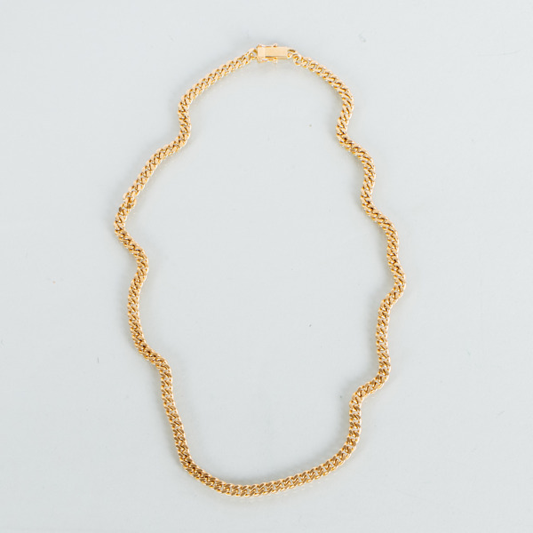 COLLIER, 18k guld, vikt ca 44 g