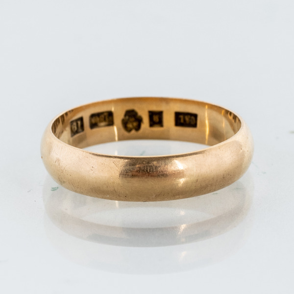 RING, 18k guld, vikt ca 5 g