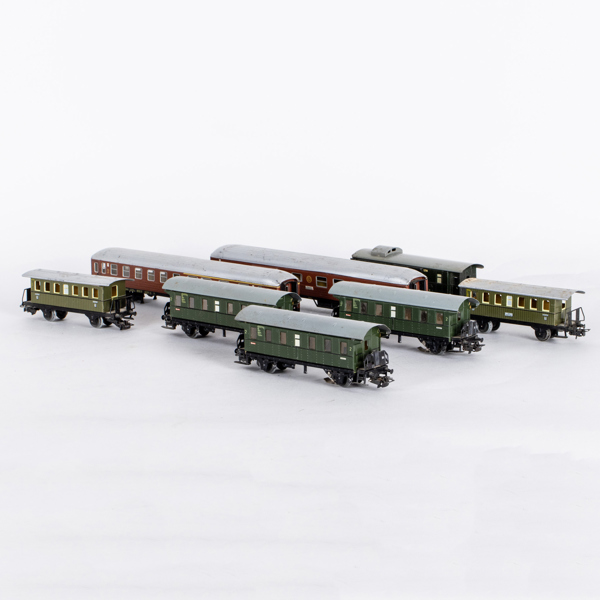 MÄRKLIN, vagnar, 8 st