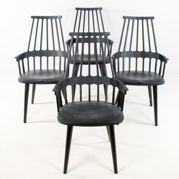 PATRICIA URQUIOLA, 4 st, "Comback", karmstolar, Kartell 