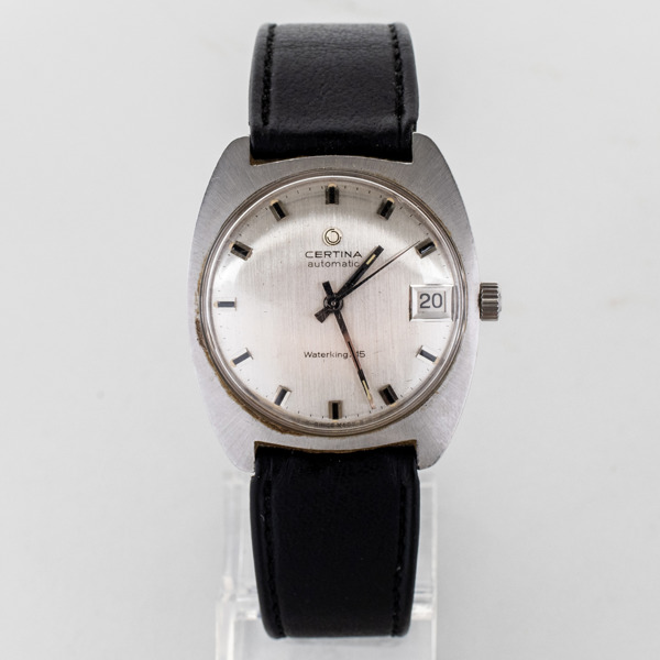 ARMBANDSUR, Certina automatic, stål, 1960-/70-tal