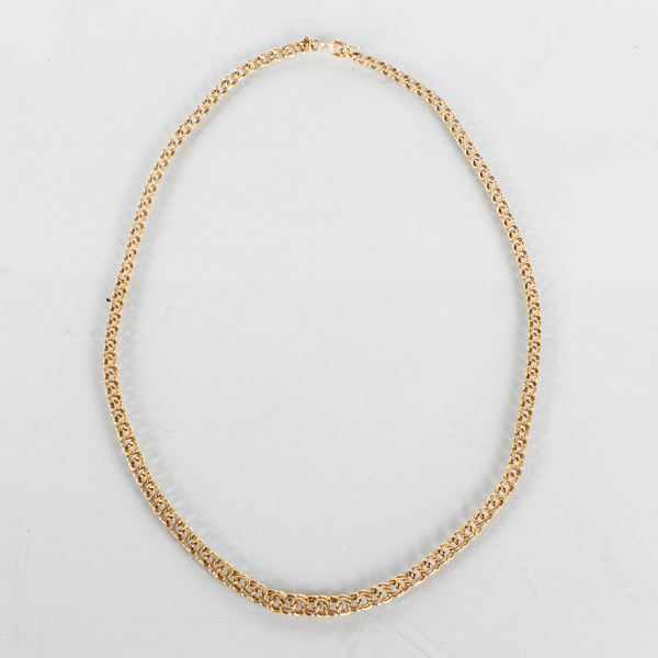 COLLIER, 18k guld, Bismarck, vikt ca 13,5 g