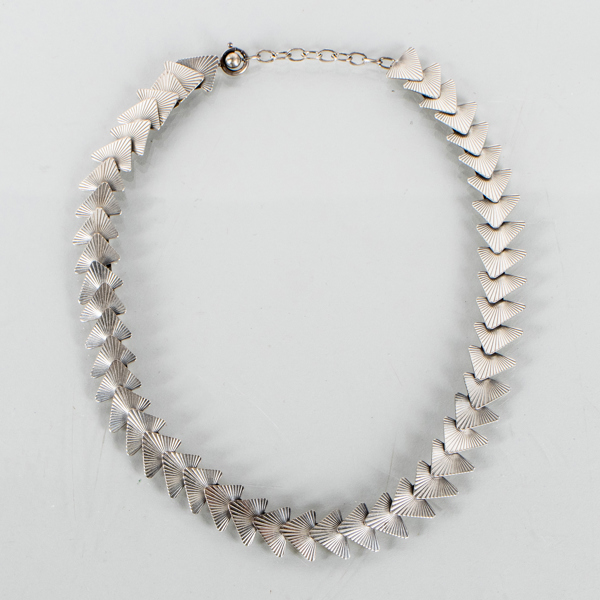 COLLIER, silver, 1900-talets mitt