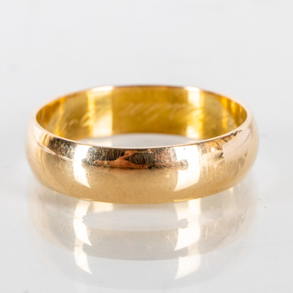 RING, 18k guld, 1964, vikt ca 6,7 g