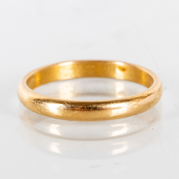 RING, 20 guld, vikt ca 4,7 g