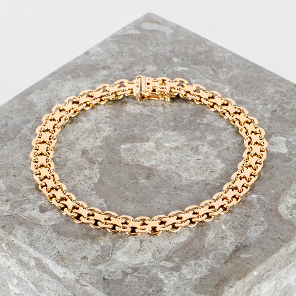 ARMBAND, 18k guld, vikt ca 14,3 g