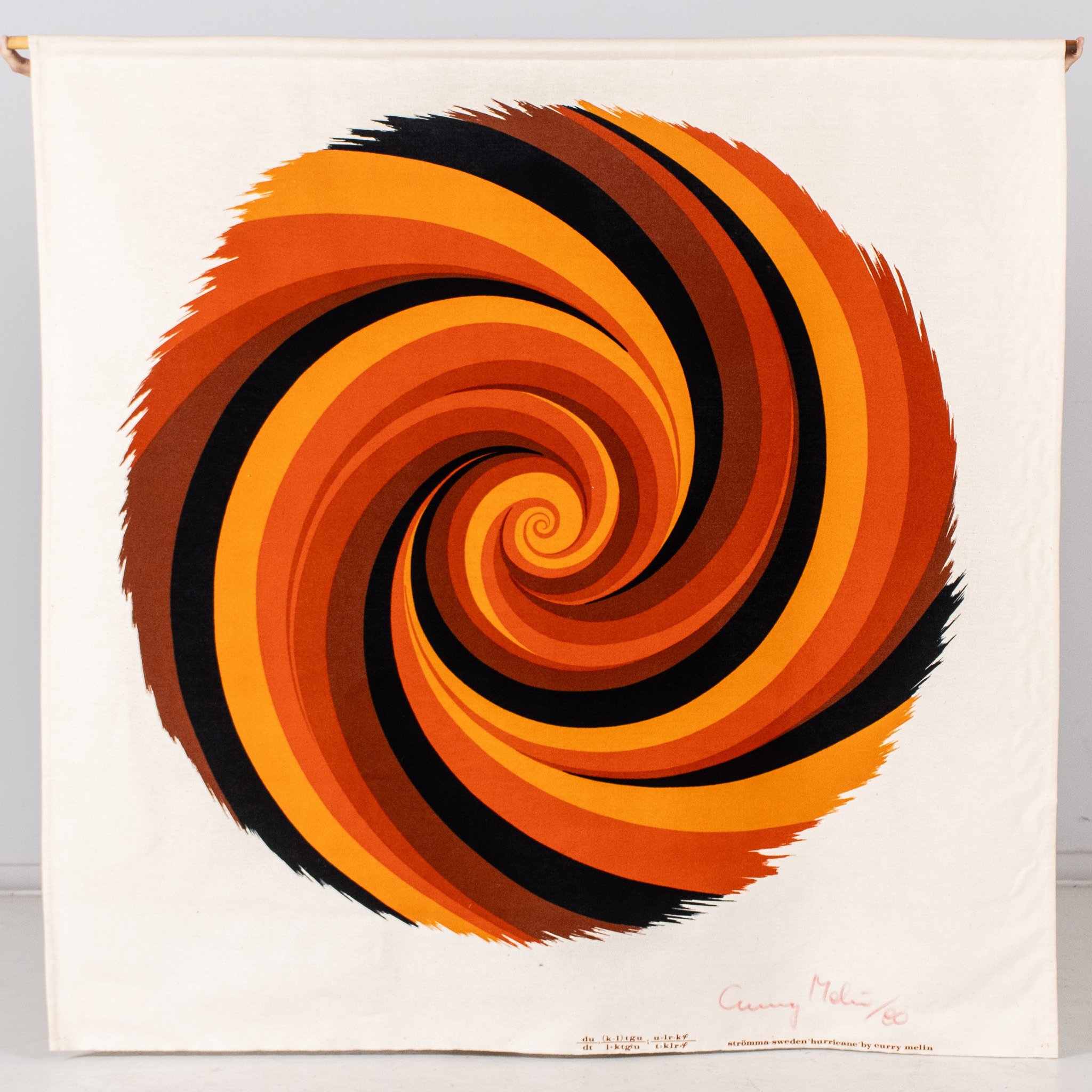 CURRY MELIN, väggbonad, textil, 