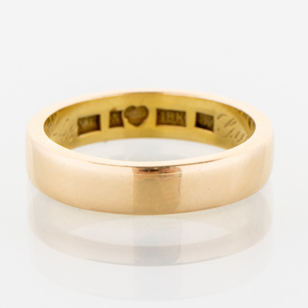 RING, 18k guld, vikt 6 g