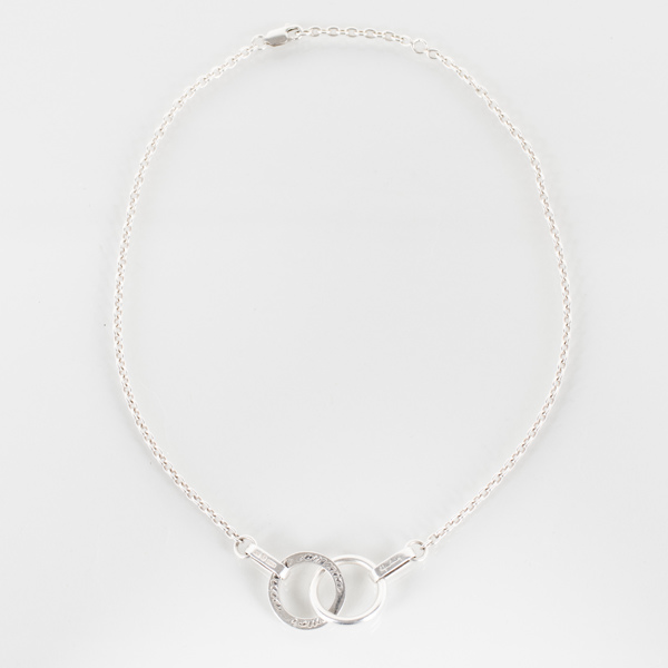 EFVA ATTLING, collier, "Twosome", sterlingsilver