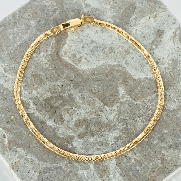 ARMBAND, 18k guld, vikt ca 4,5 g