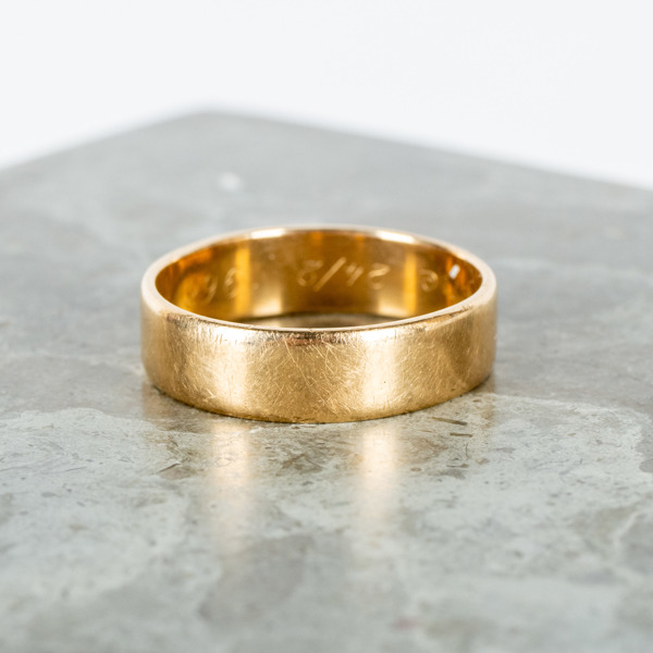 RING, 18k guld, vikt ca 5,9 g