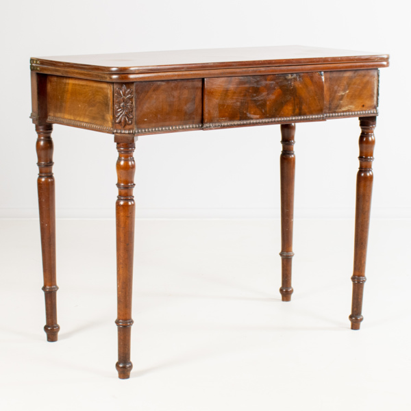 SPELBORD, 1800-tal, mahogny