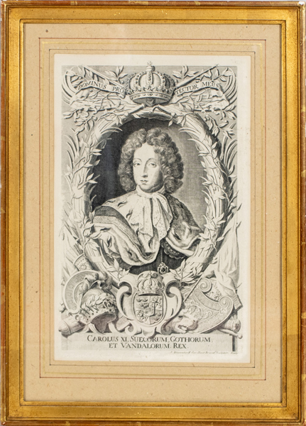 SAMUEL BLESENDORFF, efter, kopparstick, 1700-/1800-tal