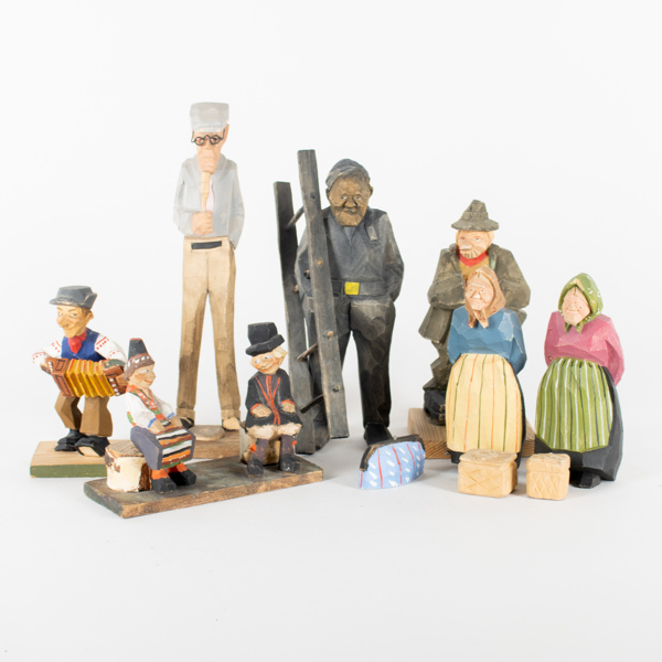 FIGURER, snidat trä, olika konstnärer, 1900-tal_2568a_8da27c75ef2616f_lg.jpeg