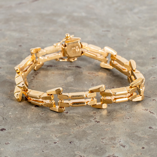 ARMBAND, 18k guld, vikt ca 18,9 g