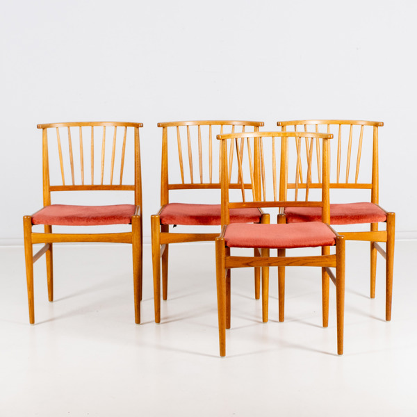 STOLAR, 4 st, teak, 1950/60-tal