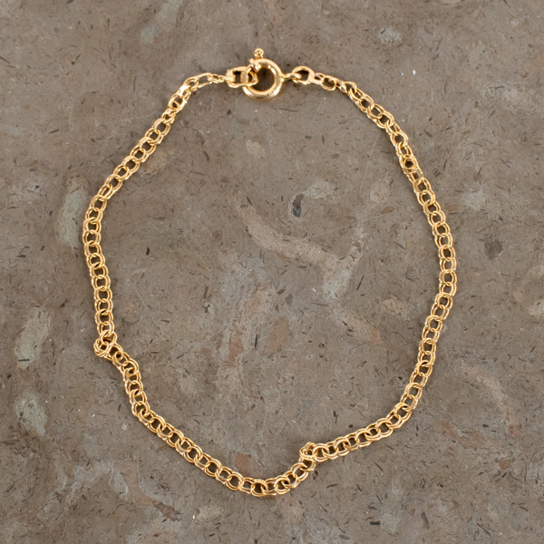 ARMBAND, 18k guld, vikt ca 1,2 g