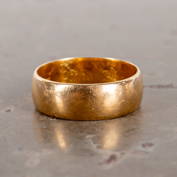 RING, 18k guld, vikt ca 6 g 