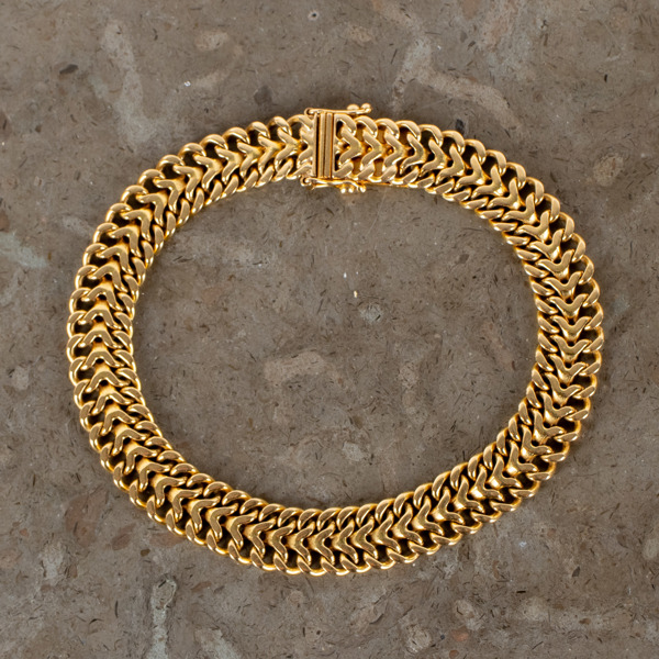 ARMBAND, 18k guld, svenska stämplar, vikt ca 27 g