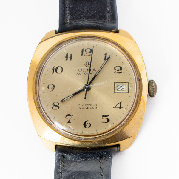 ARMBANDSUR, herr, Olma Automatic, 1900-talets andra hälft 