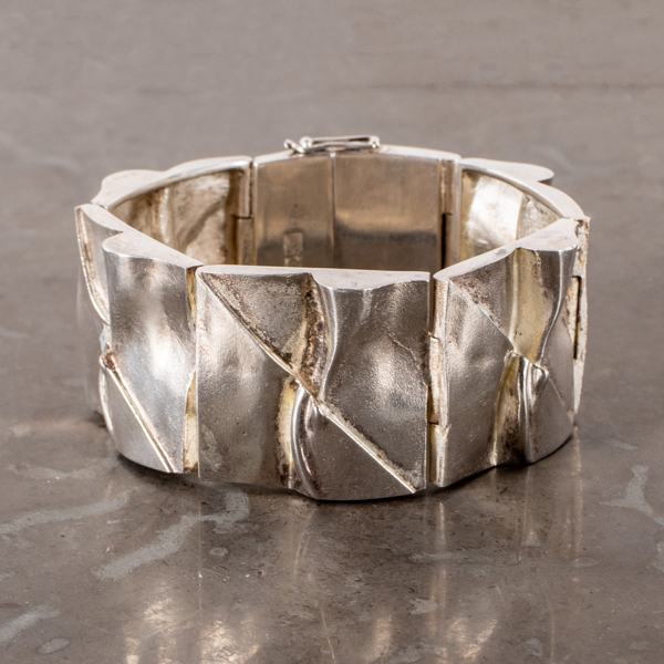 BJÖRN WECKSTRÖM, armband, sterlingsilver, "Moonbridge", Lapponia, Finland 1972