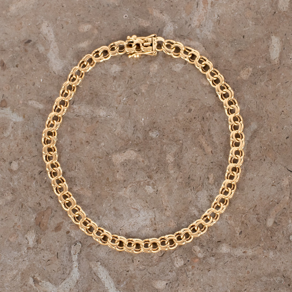 ARMBAND, 18k guld, vikt ca 7,3 g