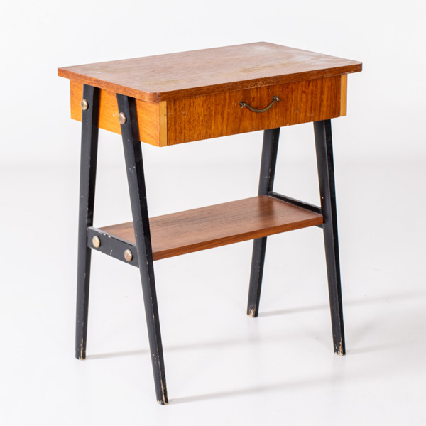 SÄNGBORD, teak, 1950-/60-tal