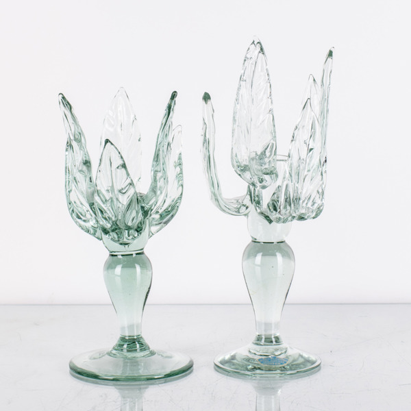 TURE BERGLUND, 1 par ljusstakar, glas, Stockholms Glasbruk, 1900-talets mitt_37716a_8dca00b028b5e14_lg.jpeg