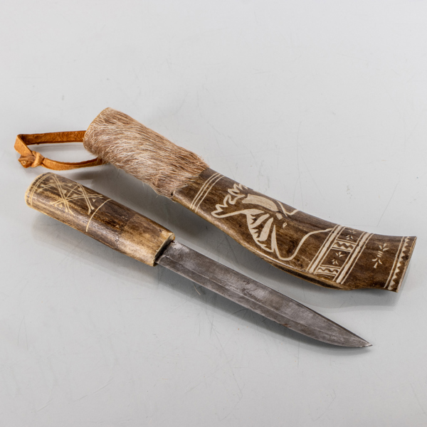 KNIV, horn,  1900-tal