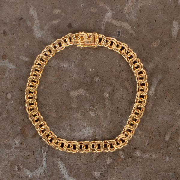 ARMBAND, 18k guld, vikt ca 14,5 g