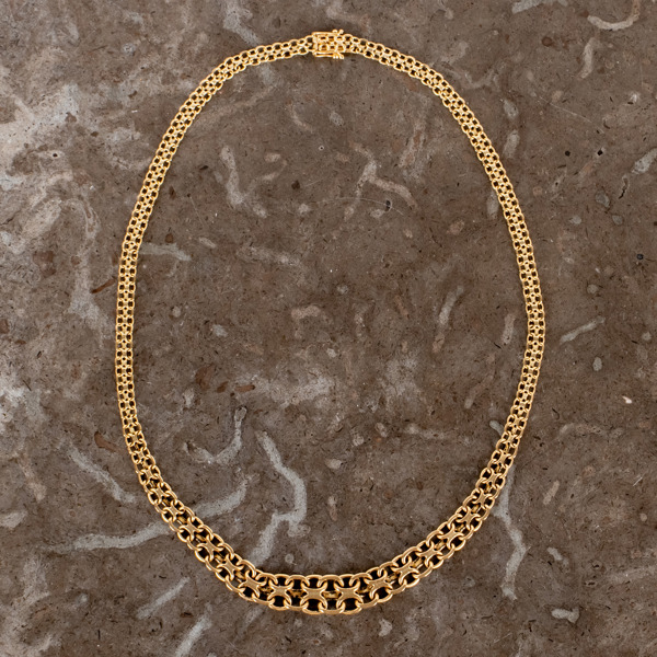 COLLIER, 18k guld, 1999, vikt ca 20,5 g