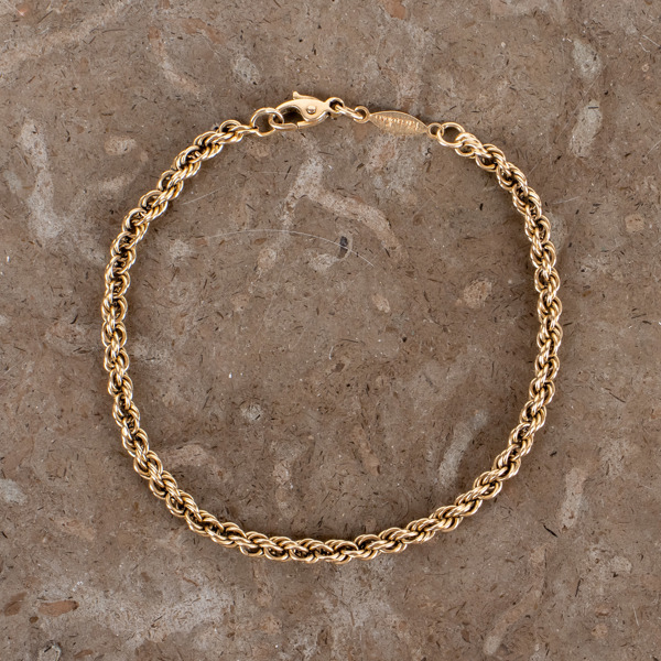 ARMBAND, 14k guld, vikt ca 4,1 g