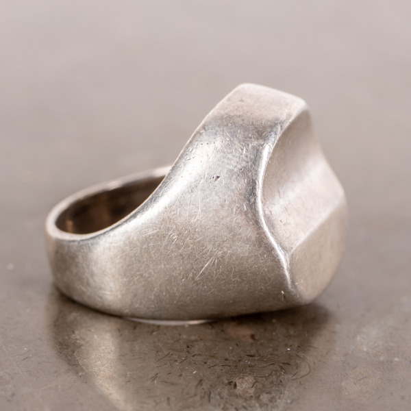 PER DÅVIK, ring, silver, Alton, 1900-talets andra hälft 