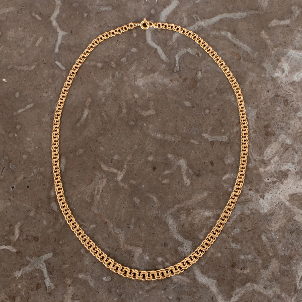 COLLIER, 18k guld, vikt ca 14 g