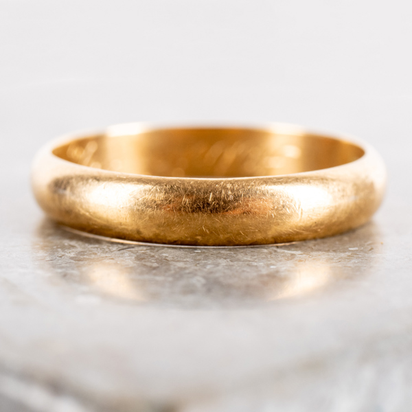 RING, 18k guld, vikt ca 6 g 