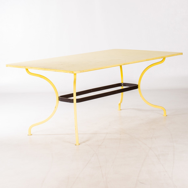 TRÄDGÅRDSBORD, metall, "Romane Table", Fermob, 2000-tal