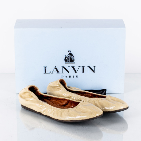 LANVIN, 1 par ballerinaskor, strlk 38