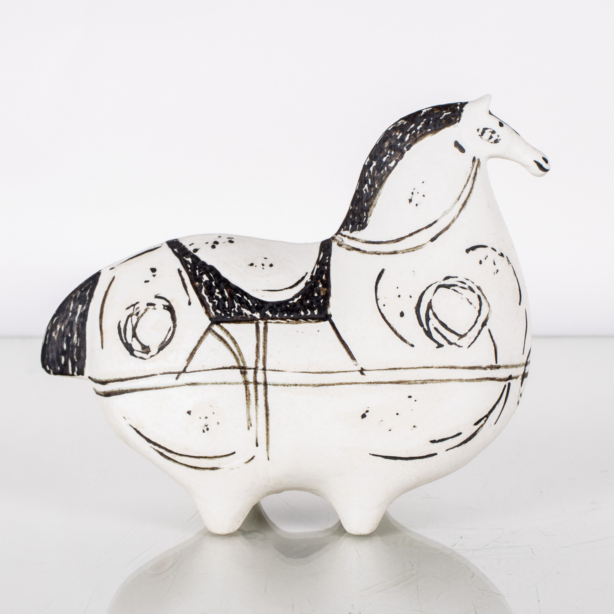 STIG LINDBERG, figur, stengods, 