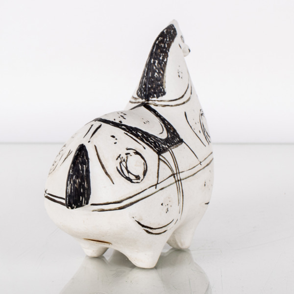 STIG LINDBERG, figur, stengods, 